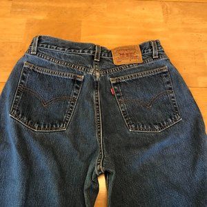 Levi's Vintage 560 High Rise Mom Straight Leg Loose Fit Jeans 10